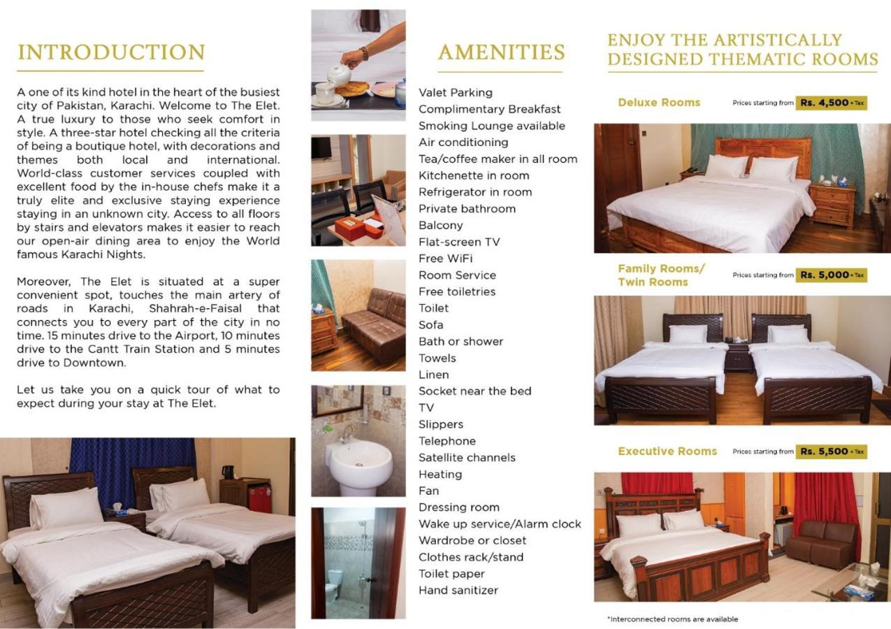 Elet Business Hotel Карачі Екстер'єр фото